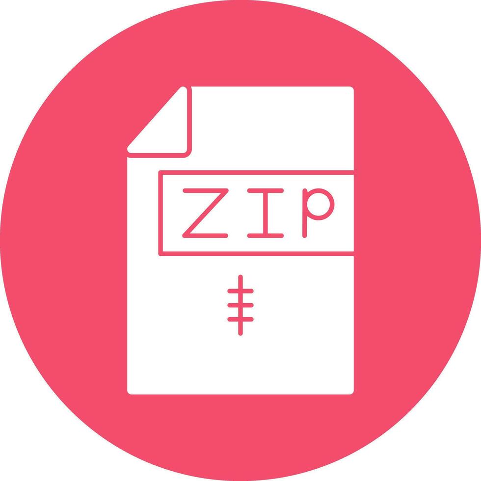Zip  Vector Icon Design