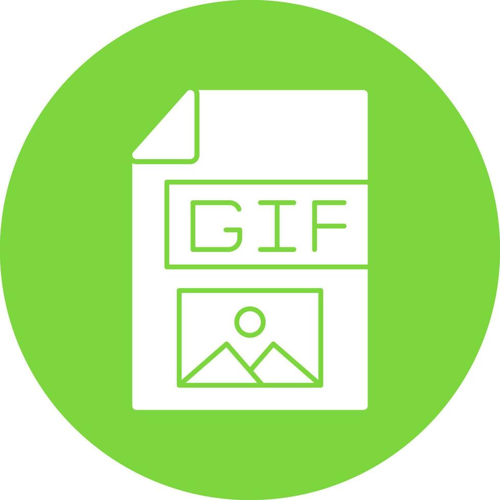 Gif  Vector Icon Design