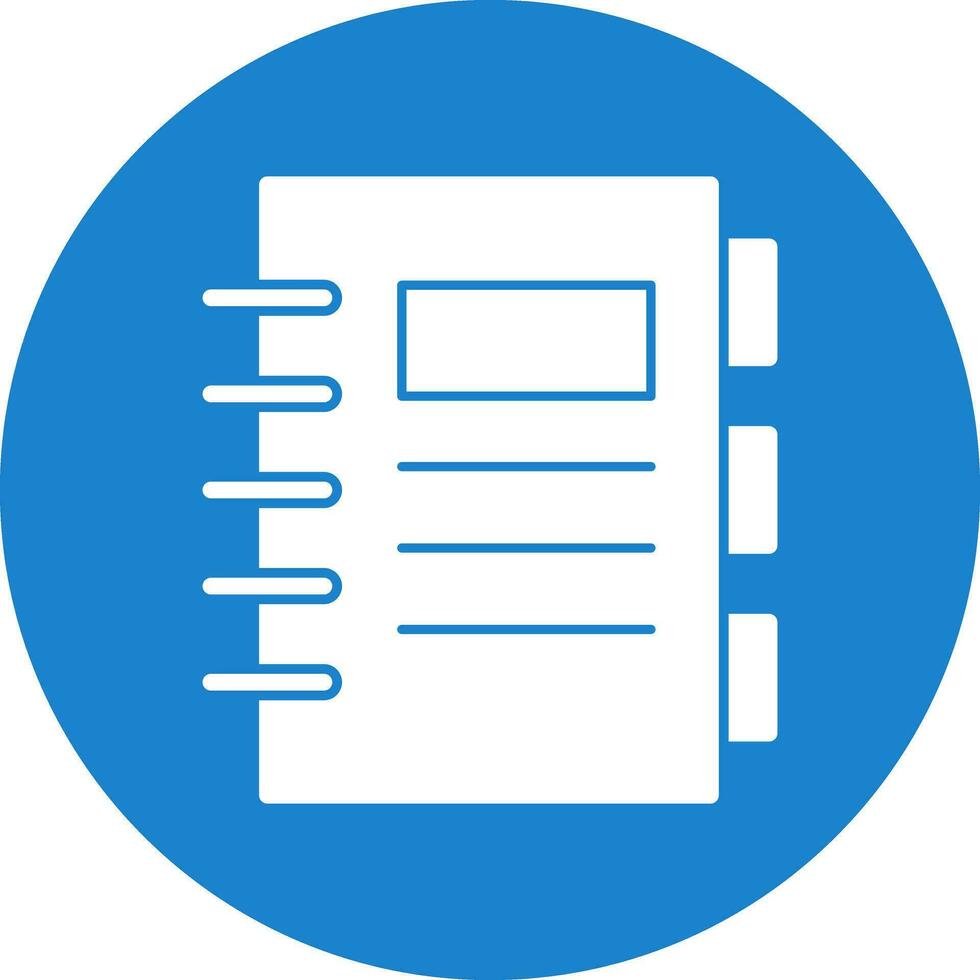 Notebook  Vector Icon Design