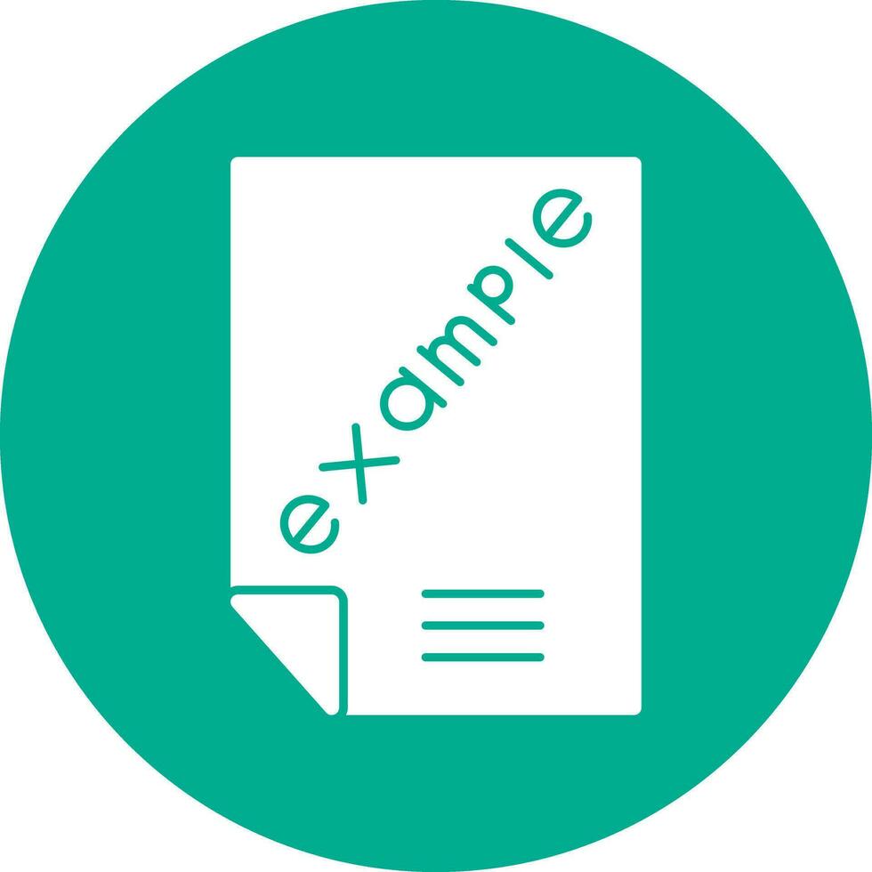 Example  Vector Icon Design