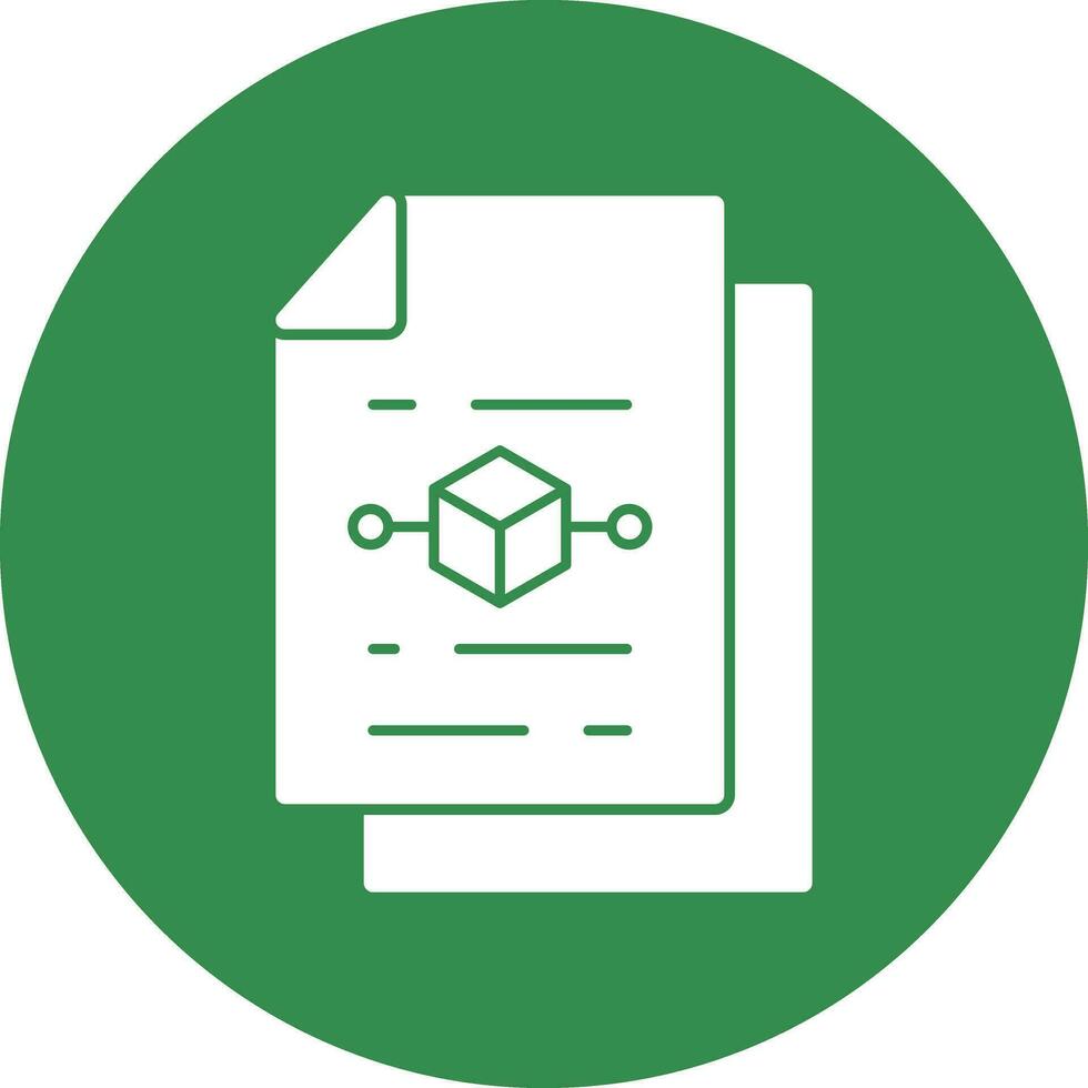 Blockchain  Vector Icon Design