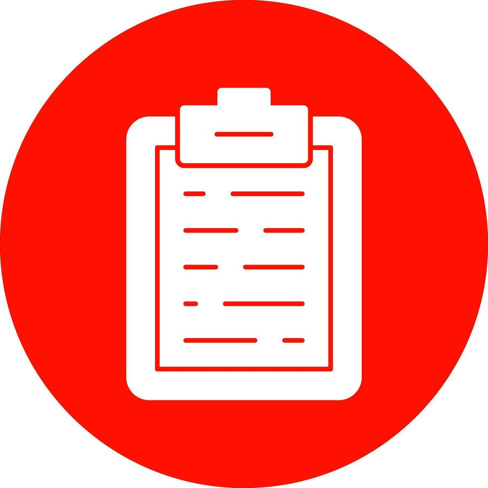 List  Vector Icon Design