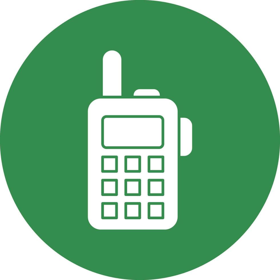 Walkie Talkie  Vector Icon Design