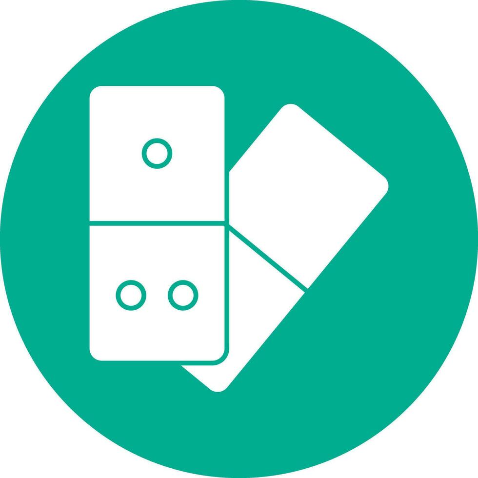 Domino  Vector Icon Design