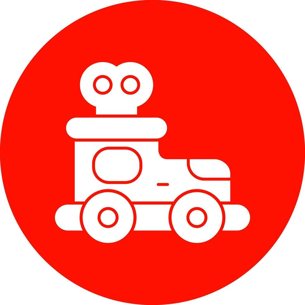 Car Toy  Vector Icon Design