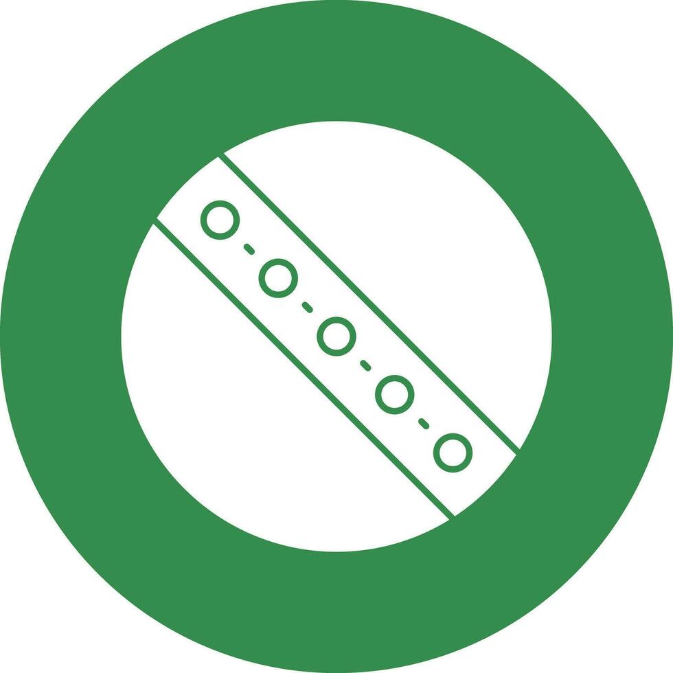 Cricket Ball  Vector Icon Design