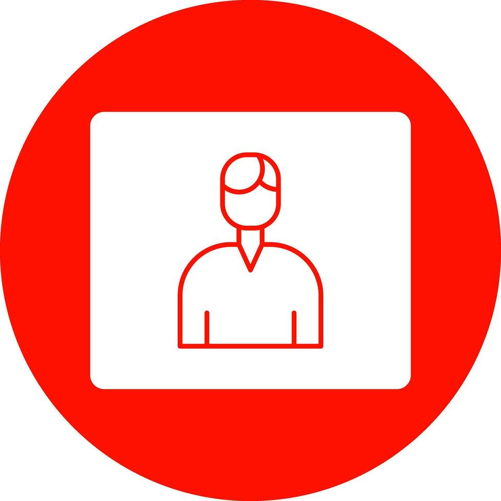 User Profile  Vector Icon Design