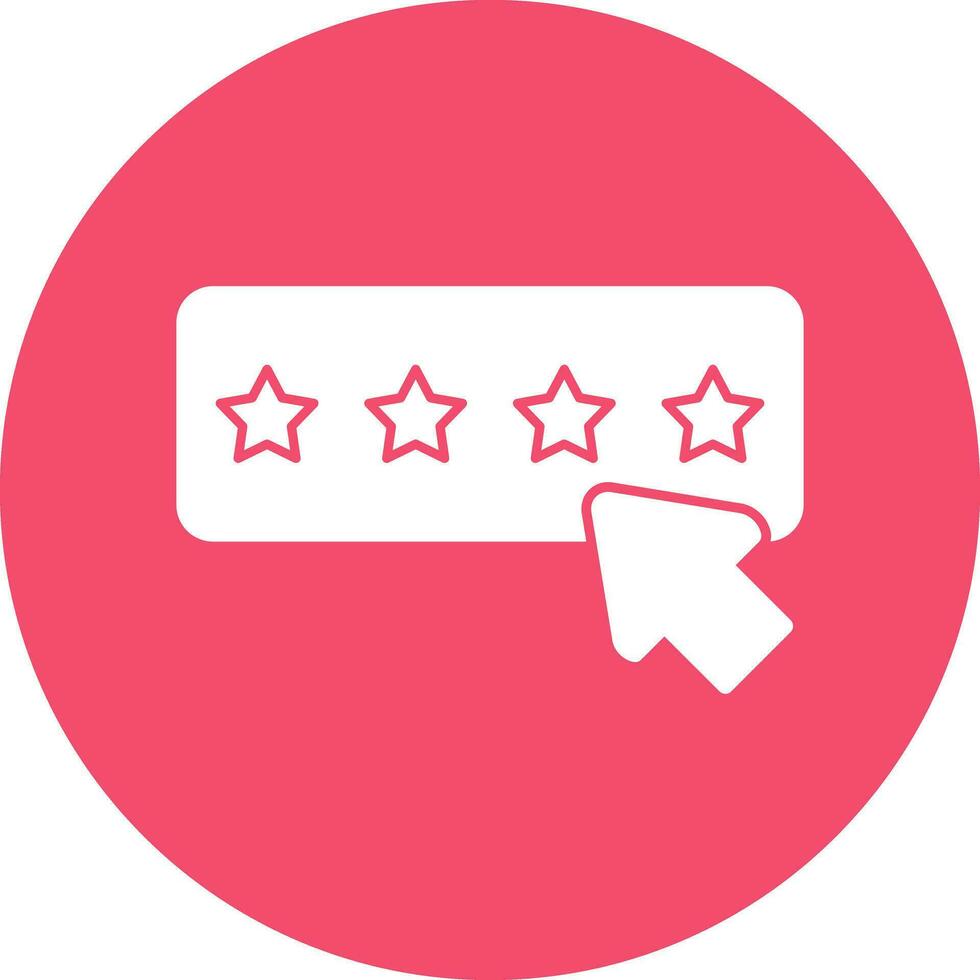 Rating  Vector Icon Design