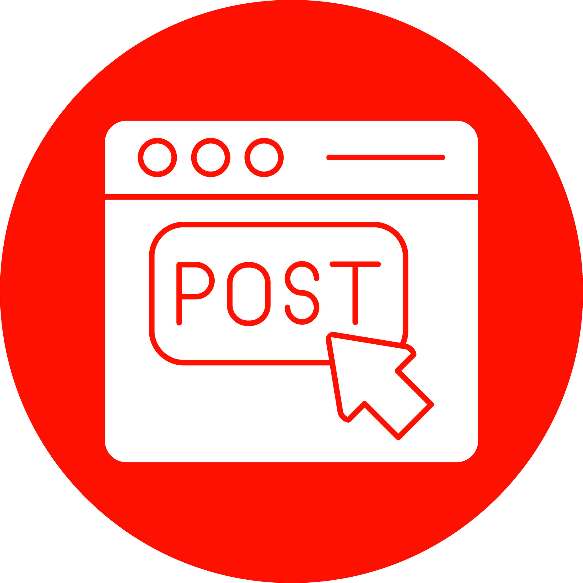 Post Vector Icon Design 26107011 Vector Art at Vecteezy