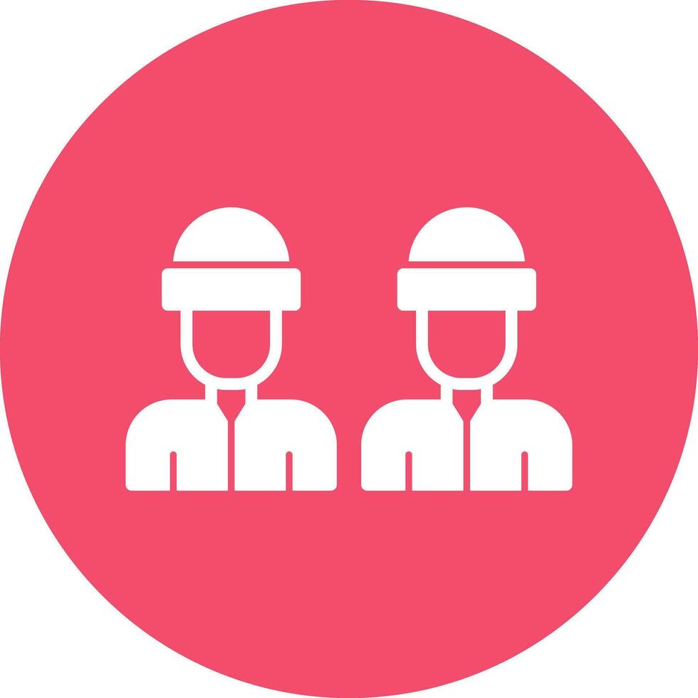 Workers  Vector Icon Design