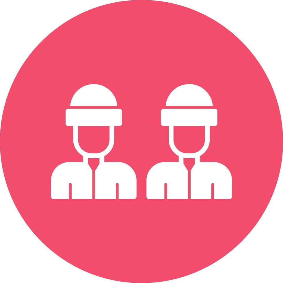 Workers  Vector Icon Design