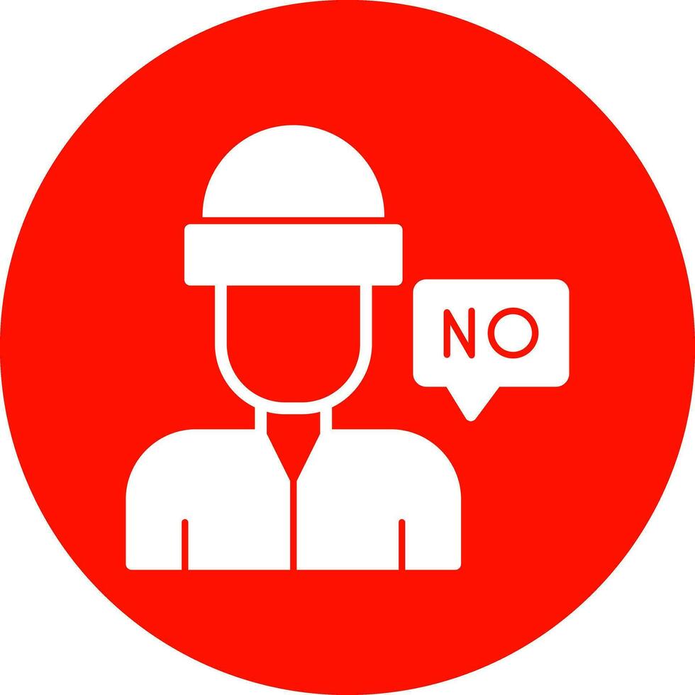 No  Vector Icon Design