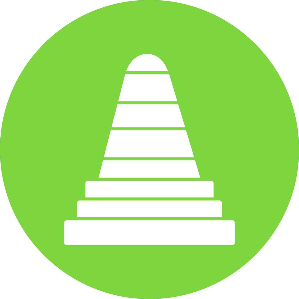 Traffic Cone  Vector Icon Design