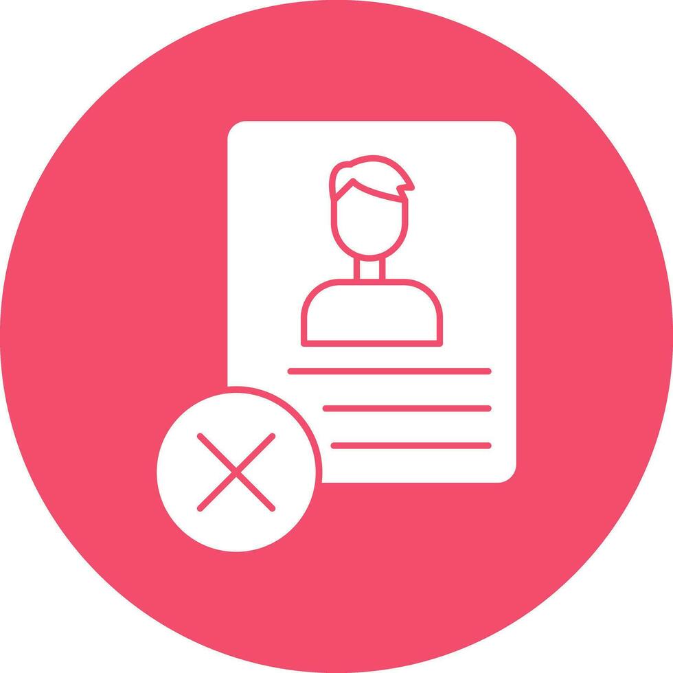 Termination Vector Icon Design