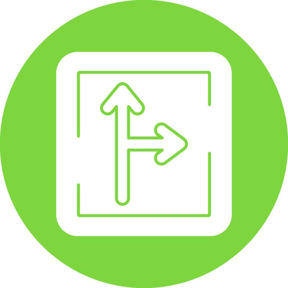 Junction Vector Icon Design