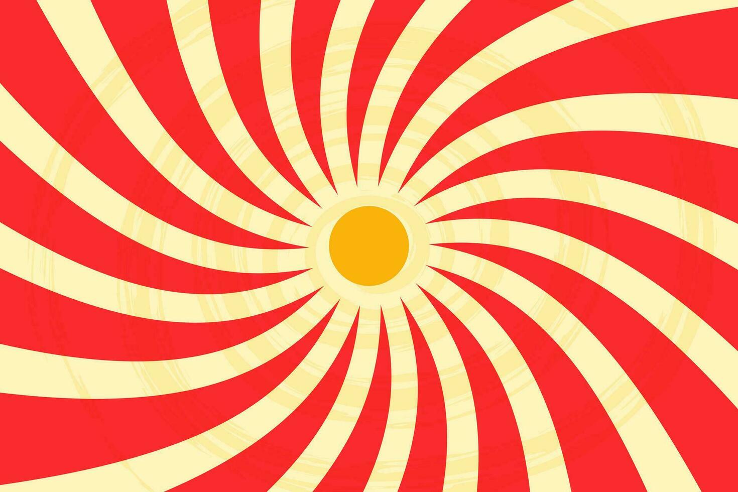 Retro background sun rays or spiral in the center, Candy pattern background, Vector illustration