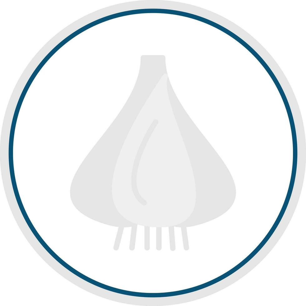 Garlic Vector Icon Design