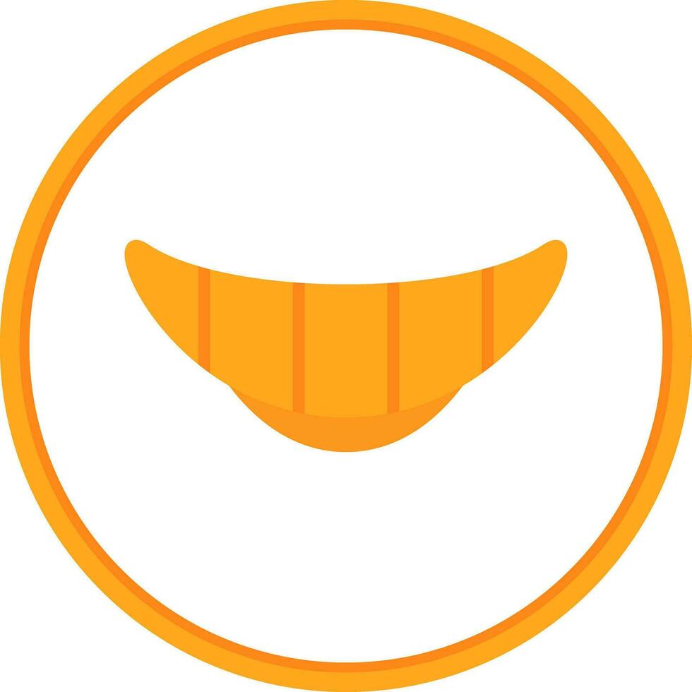 Croissant Vector Icon Design