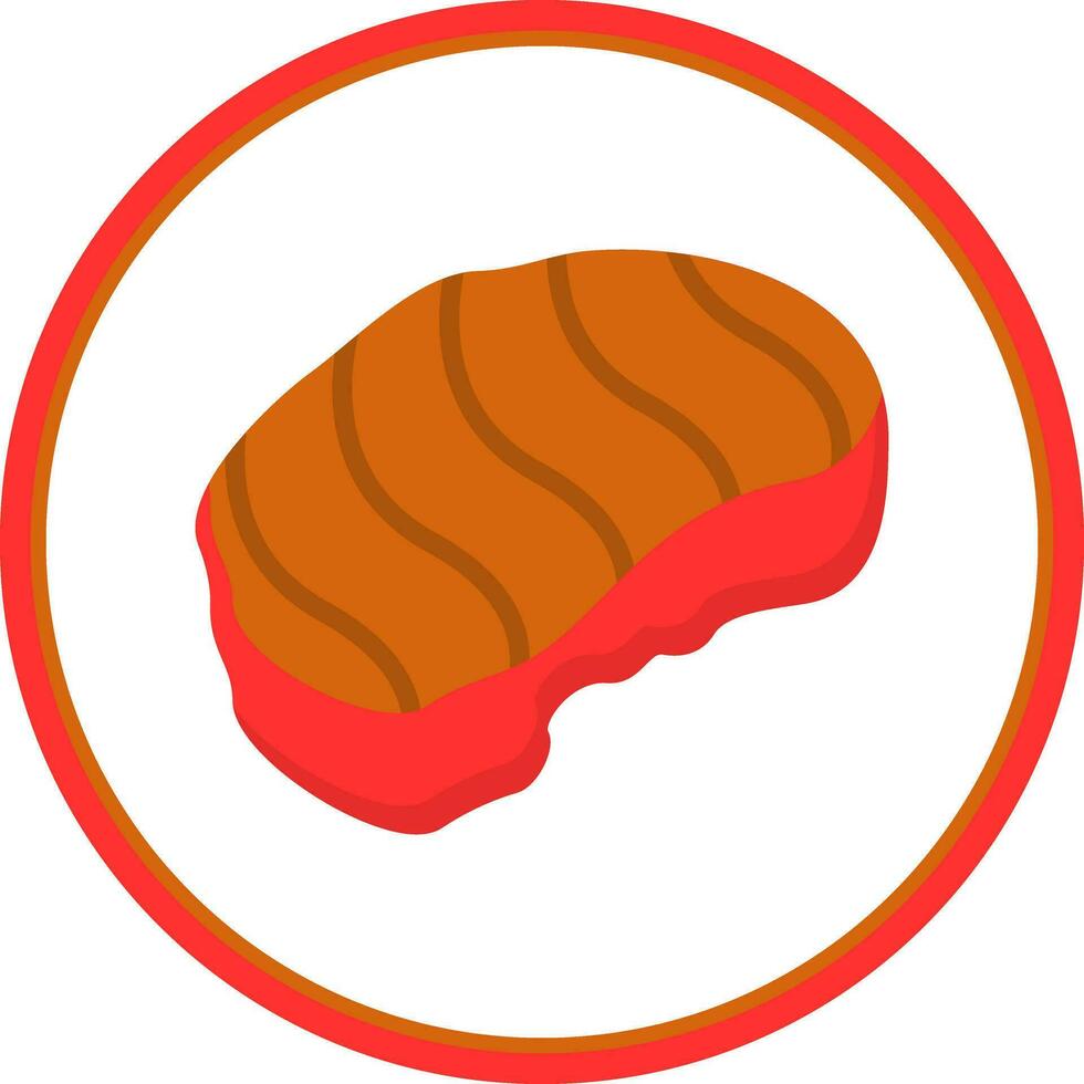 Steak Vector Icon Design