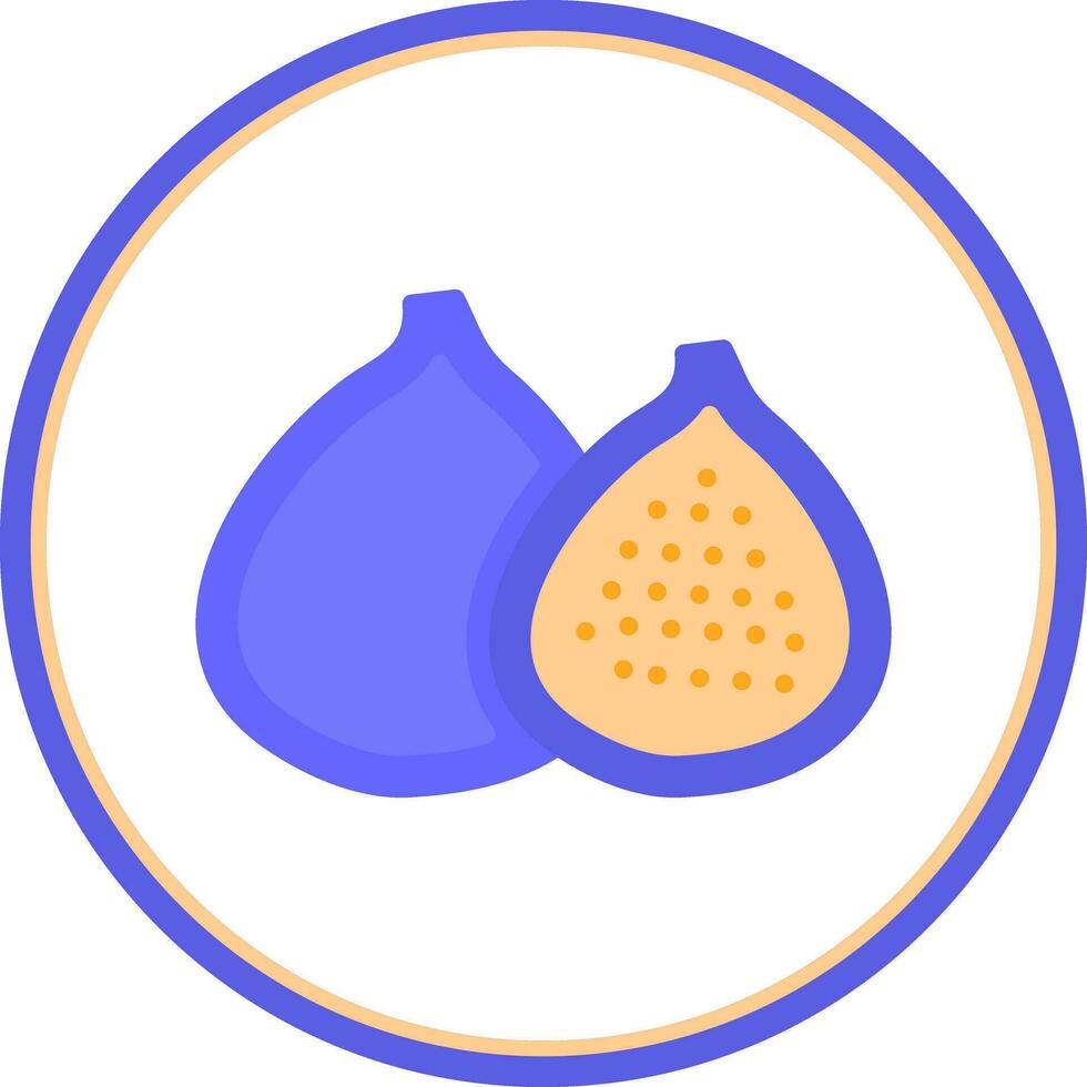 Fig Vector Icon Design