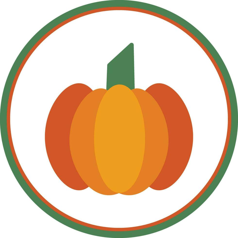 Pumpkin Vector Icon Design