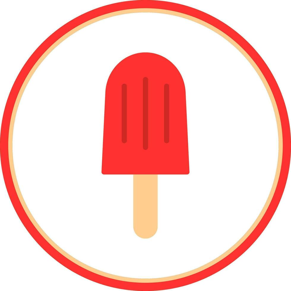 diseño de icono de vector de helado