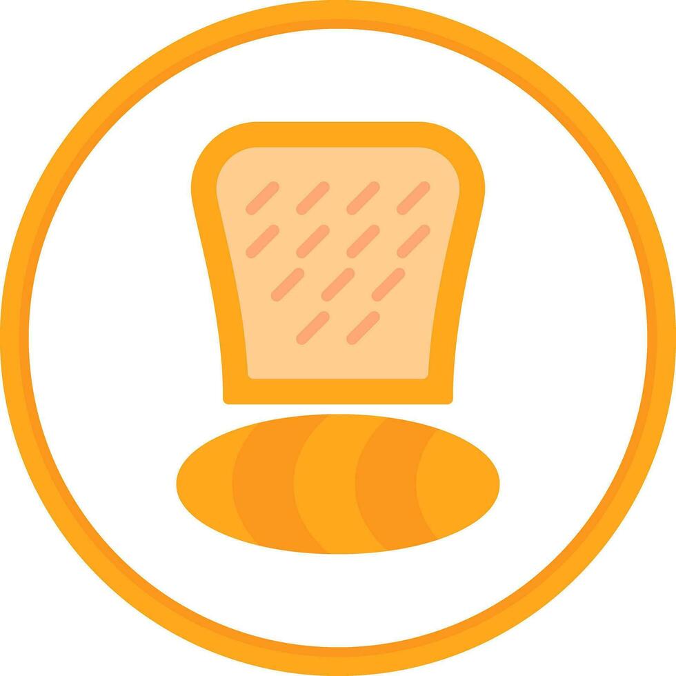 Bread Vector Icon Design