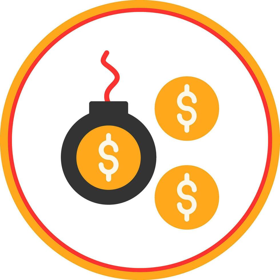 Bankruptcy Vector Icon Design