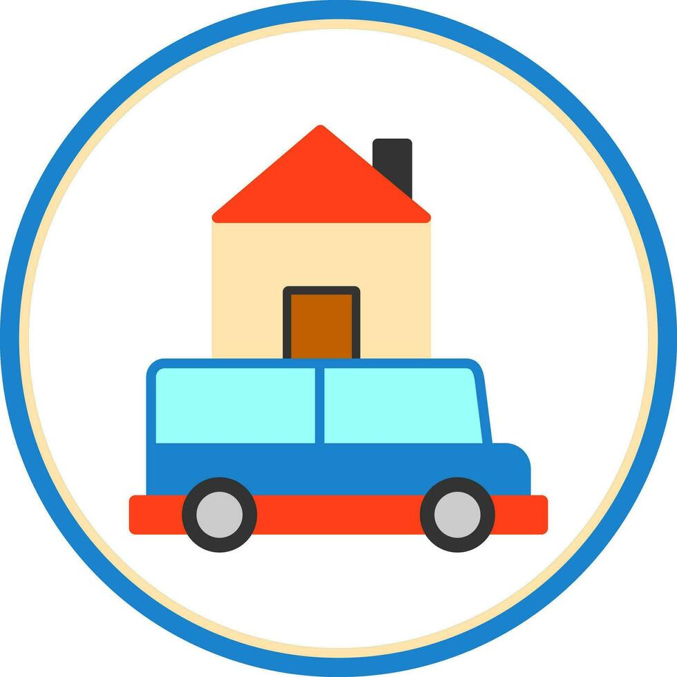 Shuttle Vector Icon Design