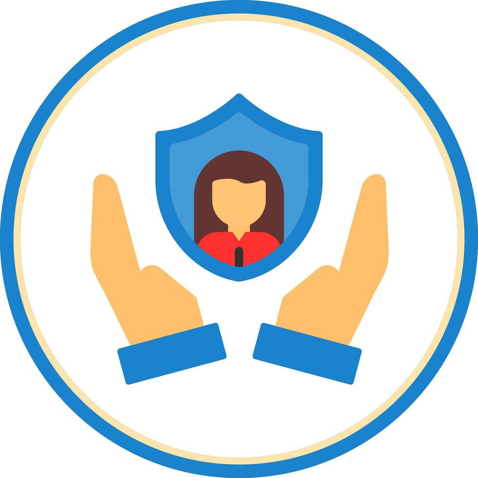 Personal Security Vector Icon Design