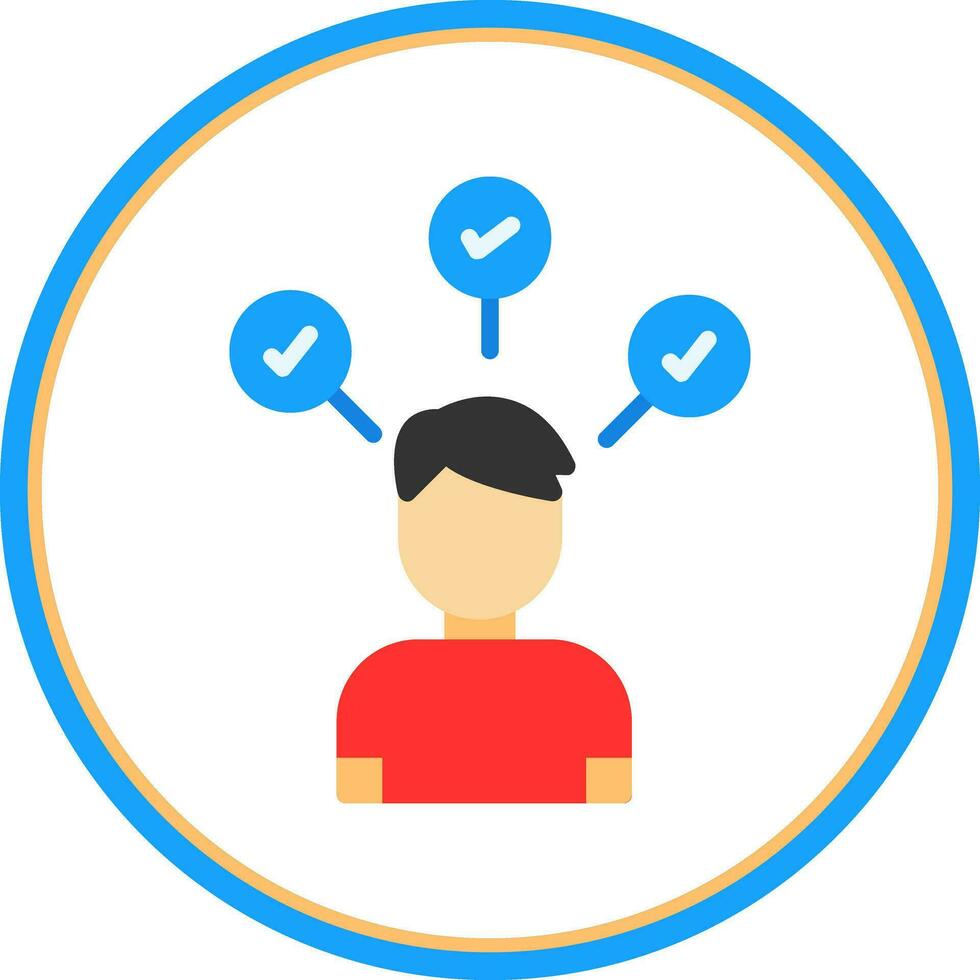 Responsibility Vector Icon Design