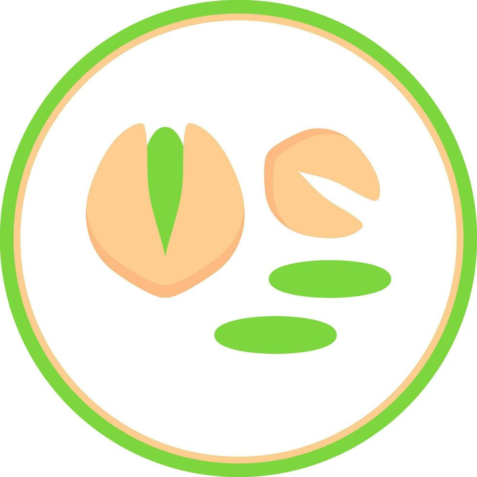 pistacho vector icono diseño