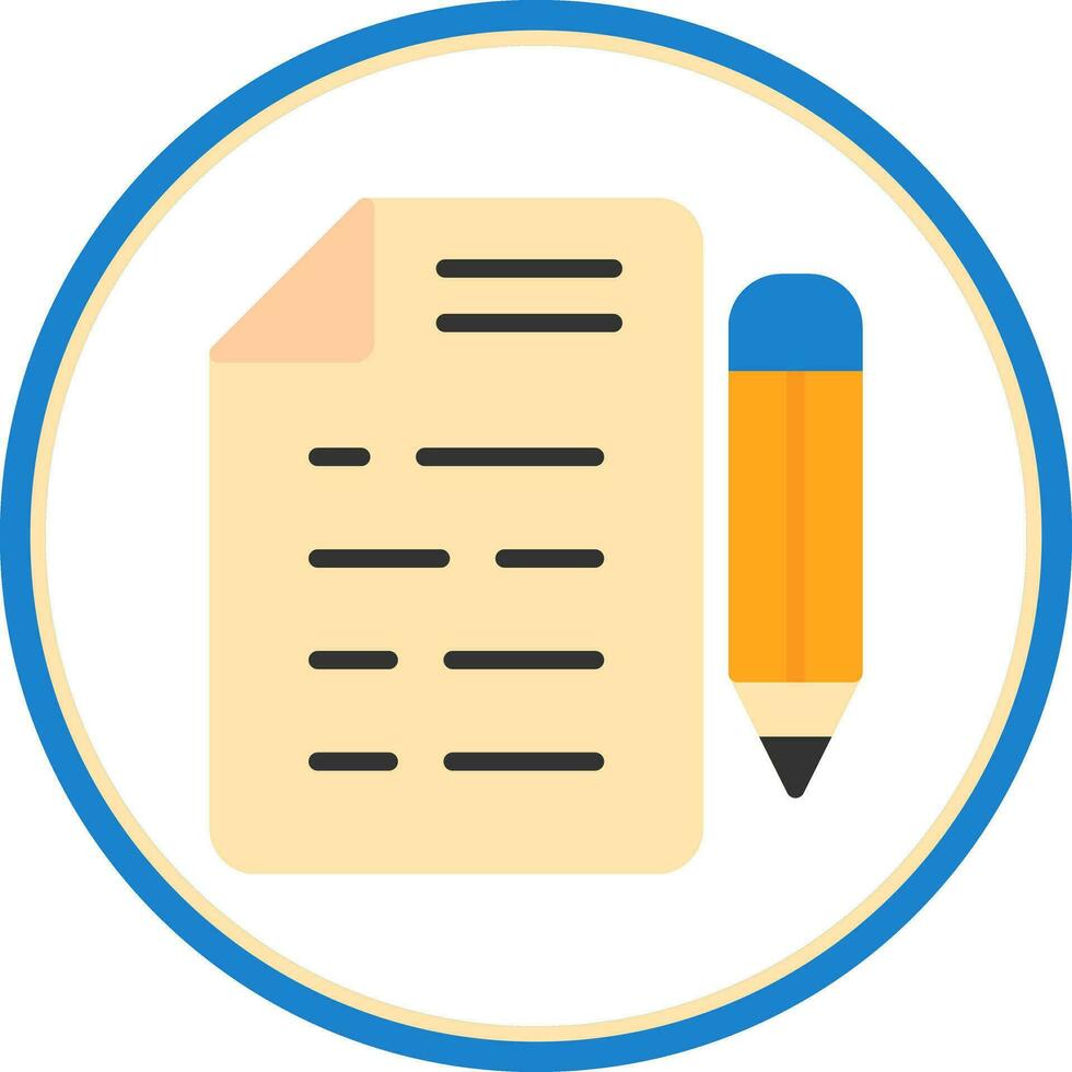 Contract Vector Icon Design