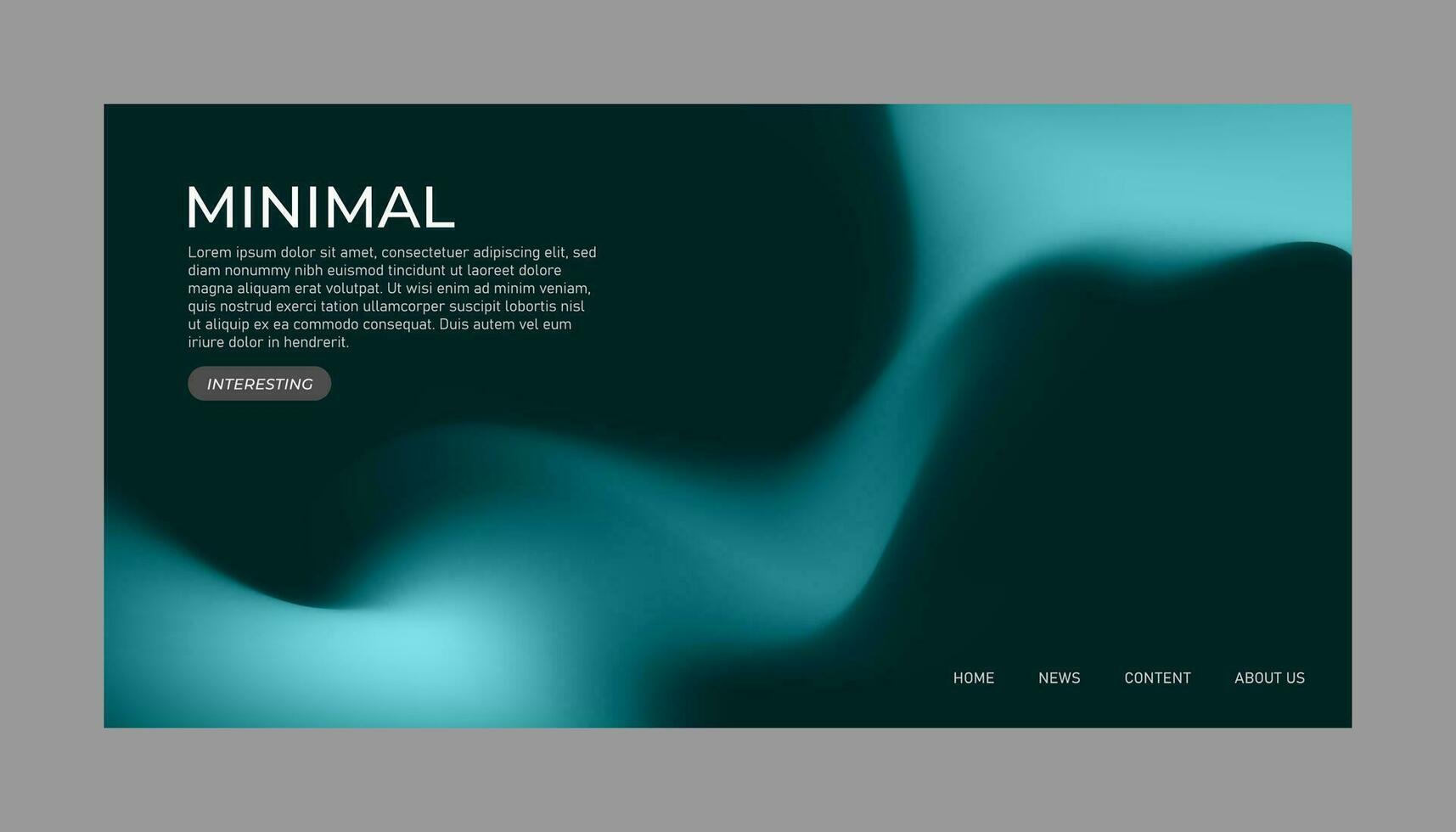 Abstract color gradient, modern blurred background and texture, template with an elegant design concept, minimal style composition, Trendy Gradient  for your graphic design vector
