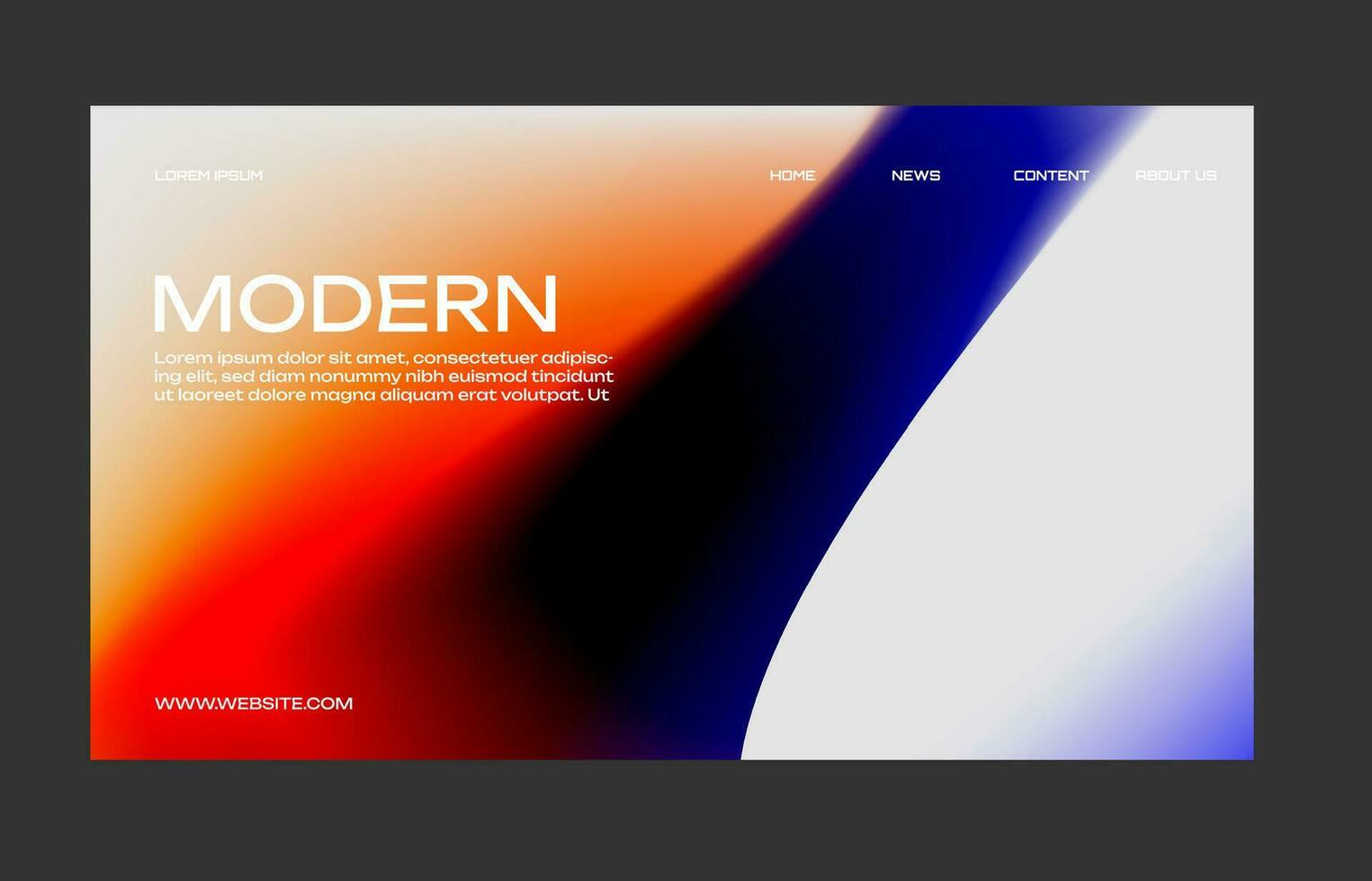 Abstract color gradient, modern blurred background and texture, template with an elegant design concept, minimal style composition, Trendy Gradient  for your graphic design vector