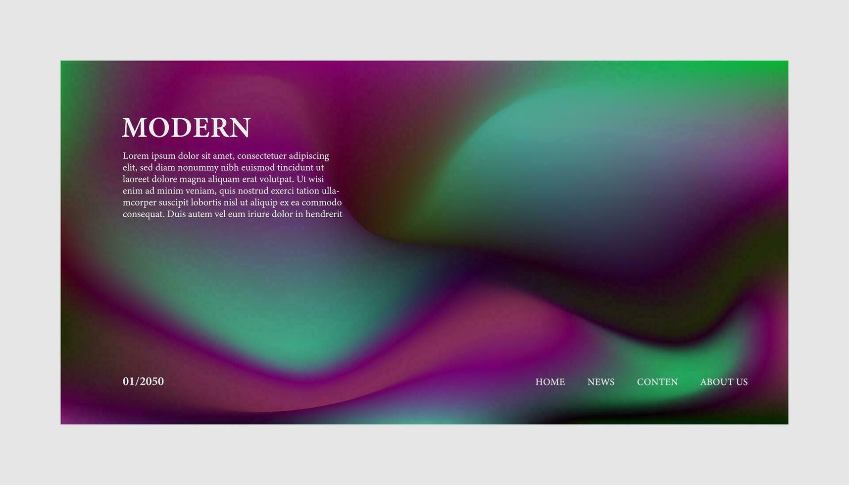 Abstract color gradient, modern blurred background and texture, template with an elegant design concept, minimal style composition, Trendy Gradient  for your graphic design vector