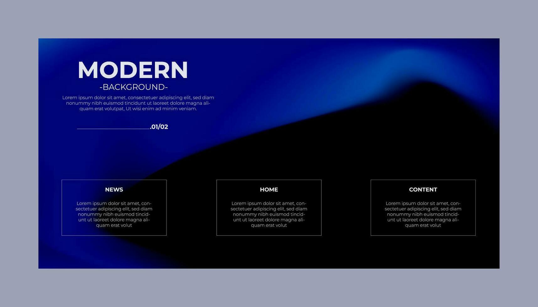 Modern Background Design with Gradient and Grain Texture. Minimalist Gradient Background with geometric shapes for Website design, landing page, wallpaper, banner, poster, flyer, and presentation vector