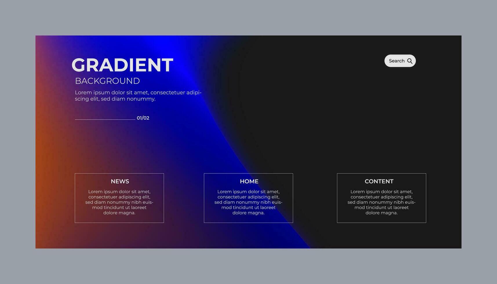 Abstract color gradient, modern blurred background and texture, template with an elegant design concept, minimal style composition, Trendy Gradient  for your graphic design vector
