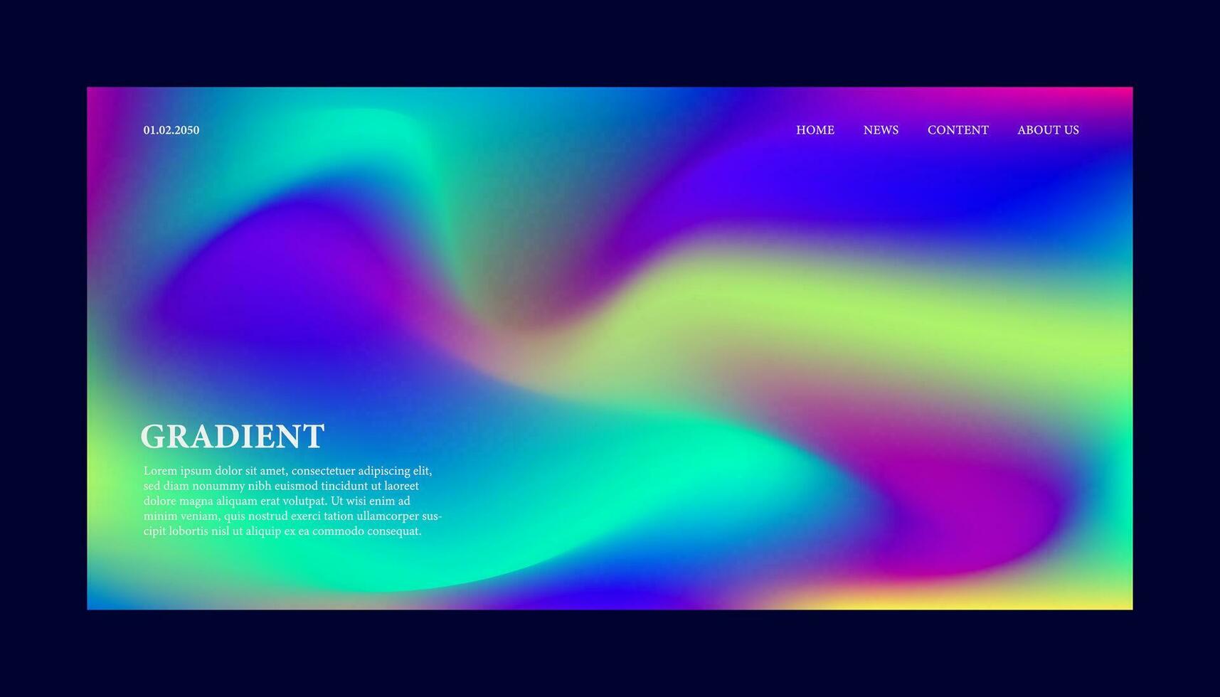 Abstract color gradient, modern blurred background and texture, template with an elegant design concept, minimal style composition, Trendy Gradient  for your graphic design vector