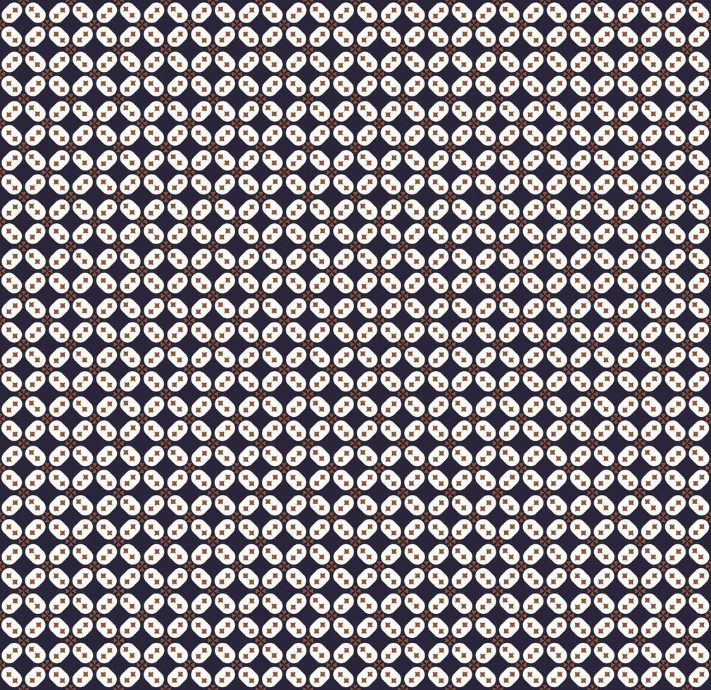 Batik Kawung from Indonesia vector