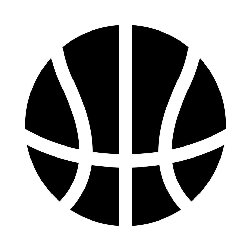 baloncesto icono para tu sitio web, móvil, presentación, y logo diseño. vector