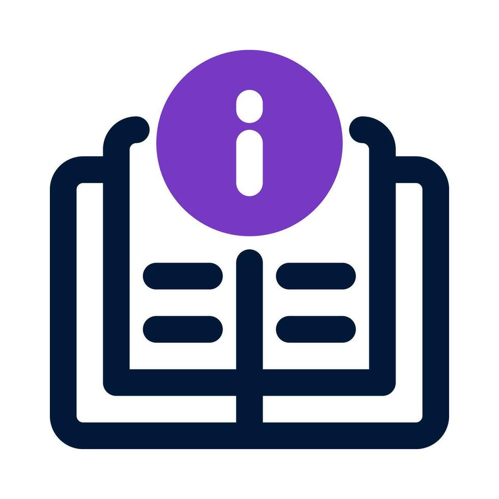 book icon for your website, mobile, presentation, and logo design. vector