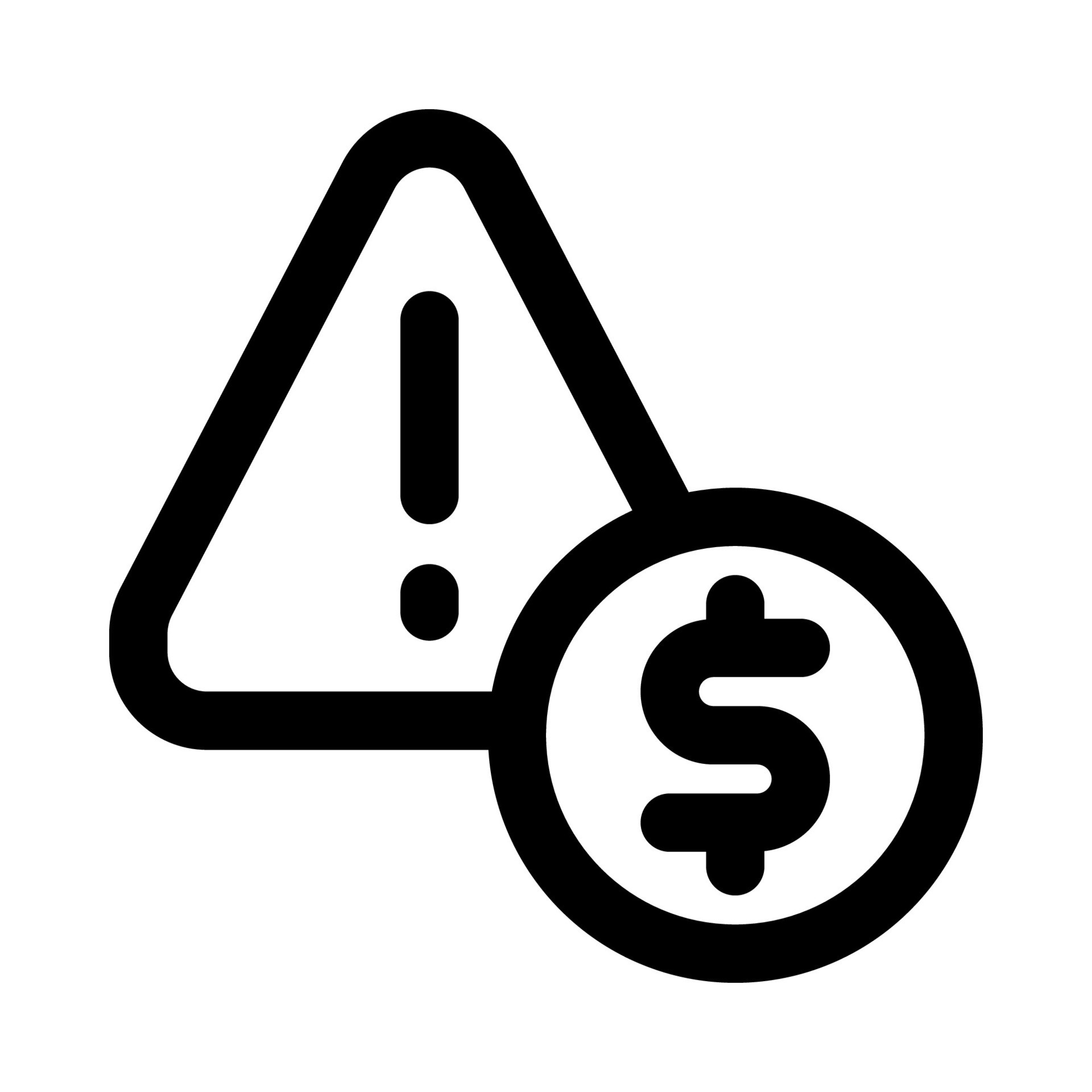 risk icon for your website, mobile, presentation, and logo design