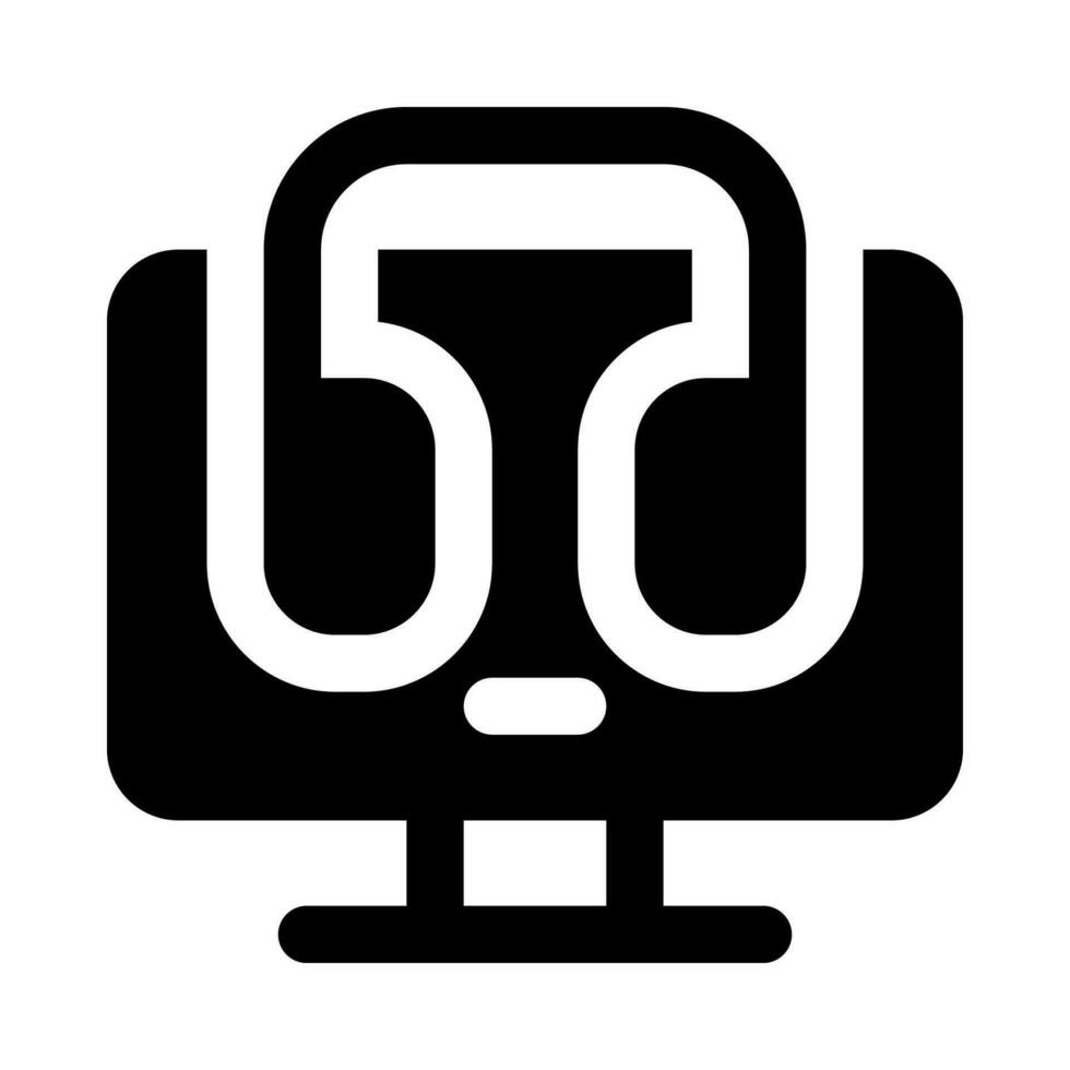 tech support icon for your website, mobile, presentation, and logo design. vector
