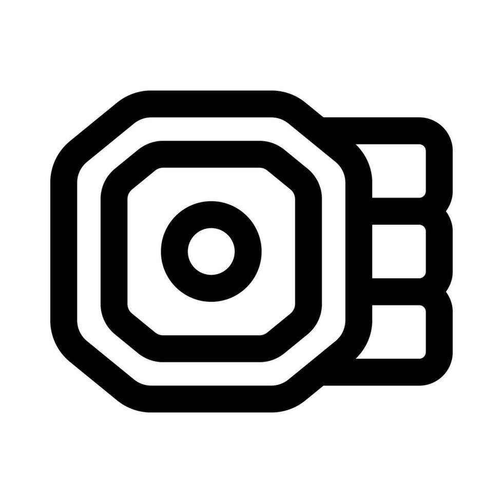 gym weight icon for your website, mobile, presentation, and logo design. vector