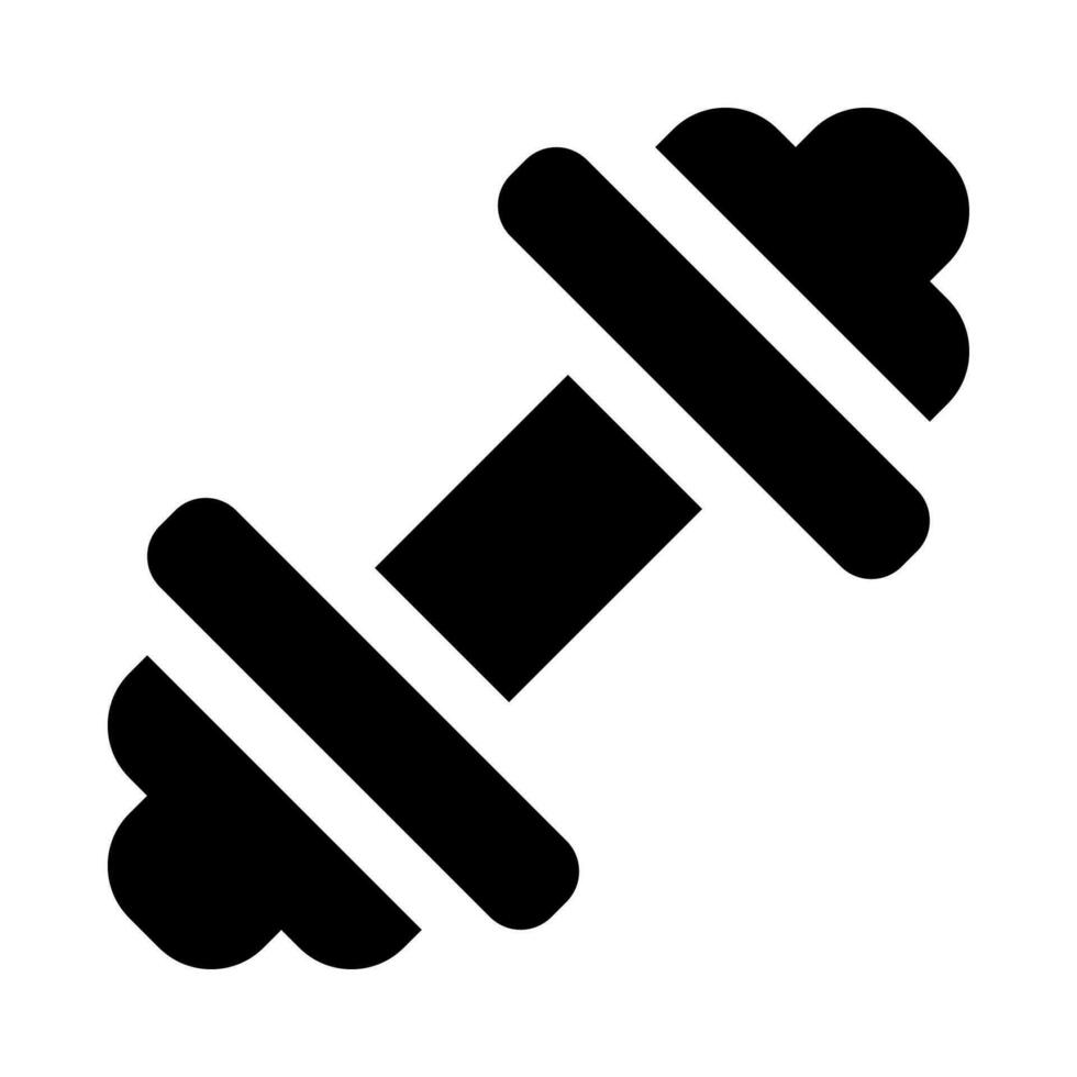 dumbbell icon for your website, mobile, presentation, and logo design. vector