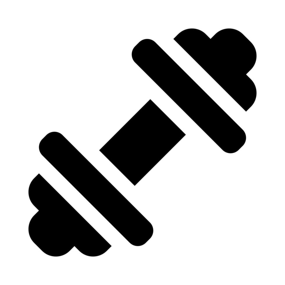 dumbbell icon for your website, mobile, presentation, and logo design. vector