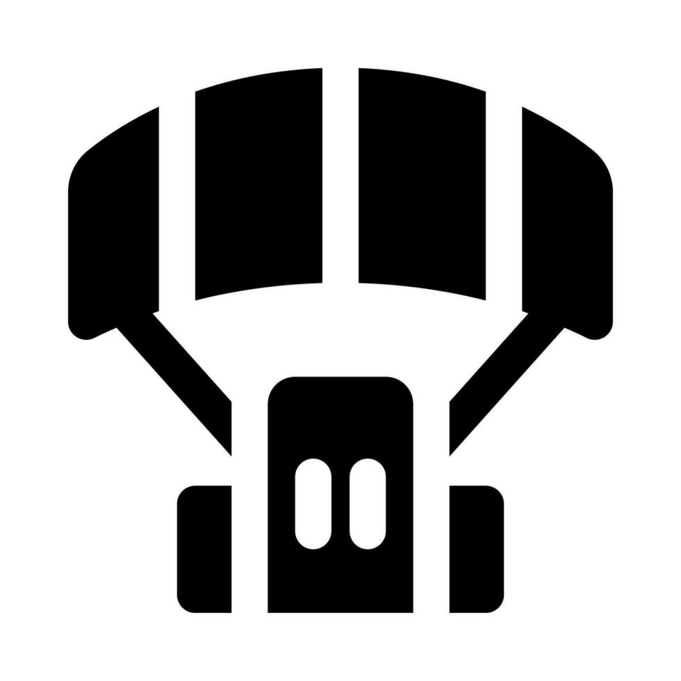 parachute icon for your website, mobile, presentation, and logo design. vector