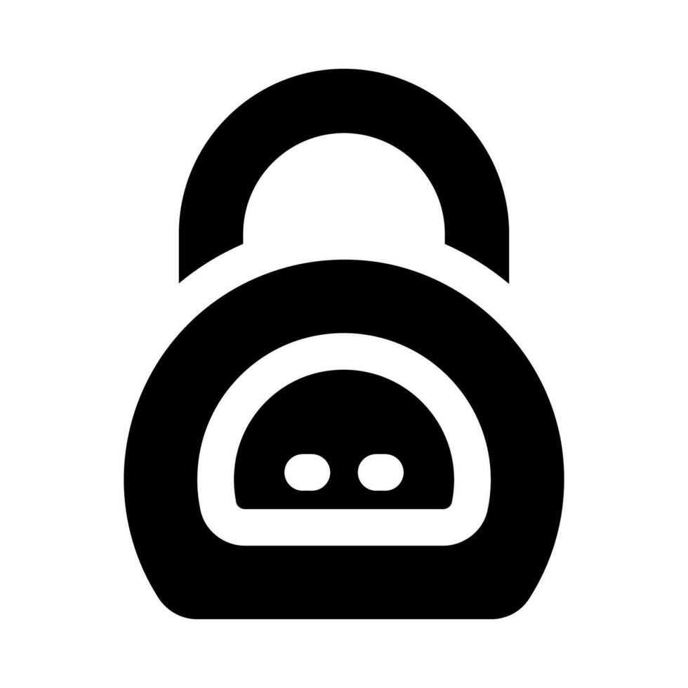 kettlebell icon for your website, mobile, presentation, and logo design. vector