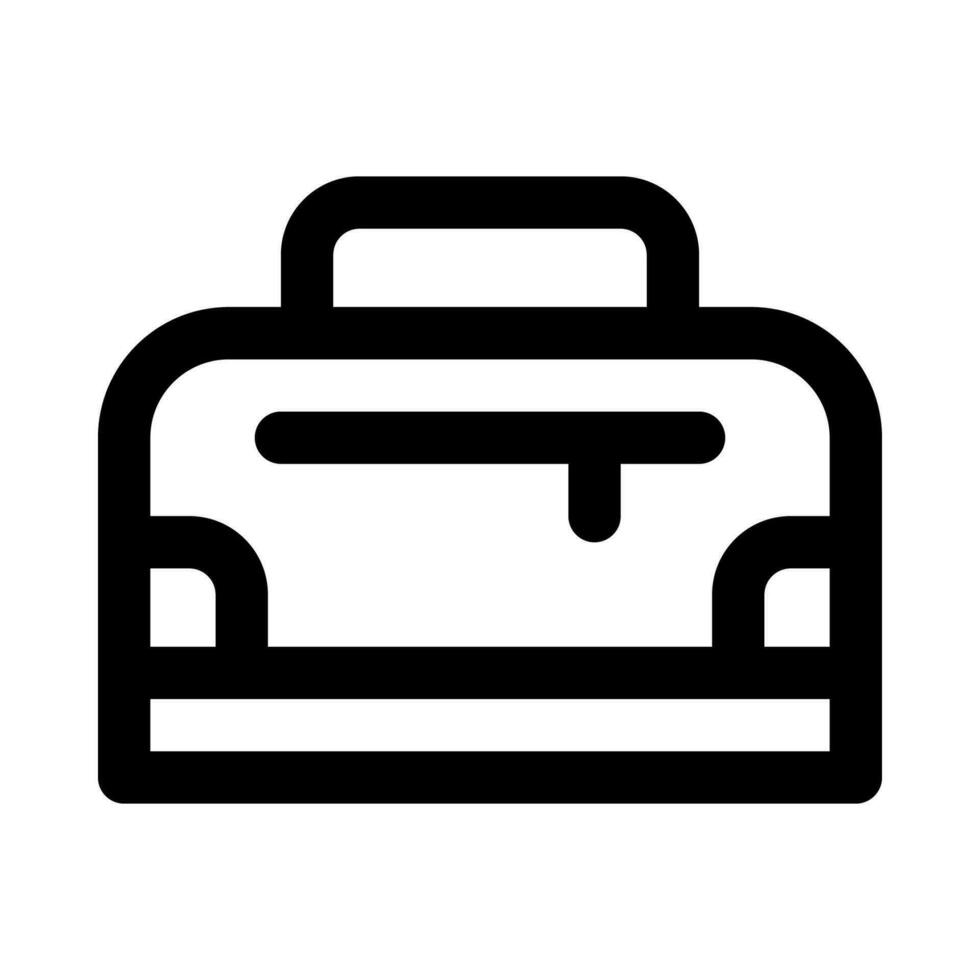 deporte bolso icono para tu sitio web, móvil, presentación, y logo diseño. vector